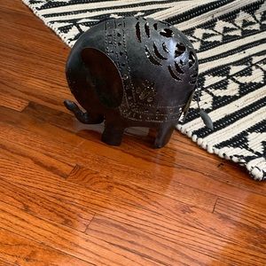 Metal Elephant Accent Piece 🐘
